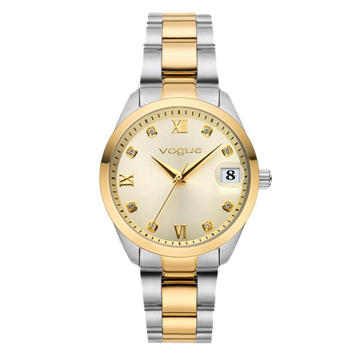 Γυναικείο Ρολόι VOGUE Reina με Δίχρωμο Μπρασελέ SKU-88744