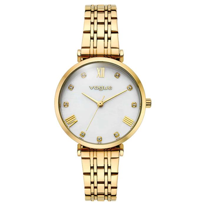 Γυναικείο Ρολόι VOGUE Bliss Mini με Χρυσό Μπρασελέ SKU-88747