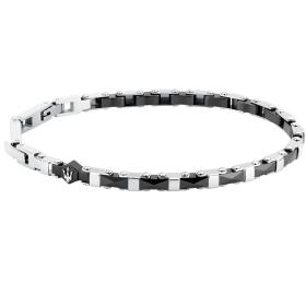 Βραχιόλι Μaserati Ceramic από Aνοξείδωτο Aτσάλι SKU-88194
