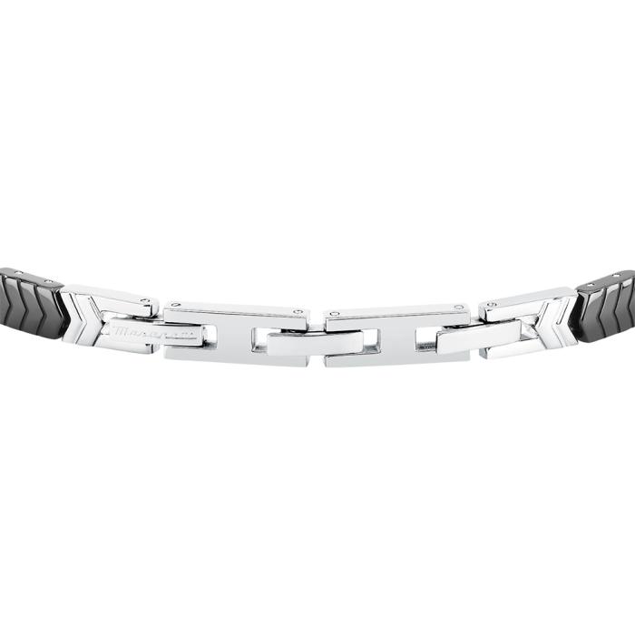 Βραχιόλι Μaserati Ceramic από Aνοξείδωτο Aτσάλι SKU-88196