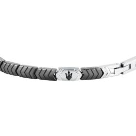 Βραχιόλι Μaserati Ceramic από Aνοξείδωτο Aτσάλι SKU-88196