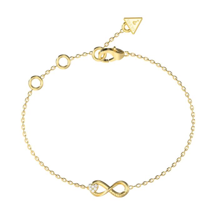 Γυναικείο Βραχιόλι Guess Love Bites Ανοξείδωτο Ατσάλι & Ζιργκόν SKU-88205