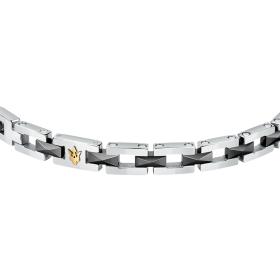 Βραχιόλι Μaserati Ceramic από Aνοξείδωτο Aτσάλι SKU-88206
