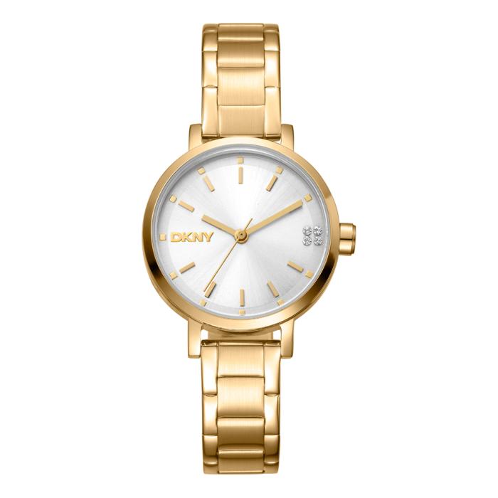 Γυναικείο Ρολόι DKNY Soho Glitz με Ασημί Καντράν SKU-88444