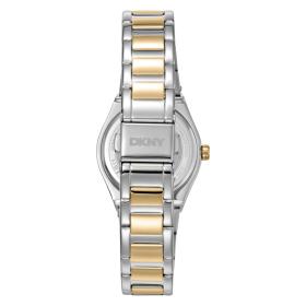 Γυναικείο Ρολόι DKNY Evening με Δίχρωμο Μπρασελέ SKU-88664