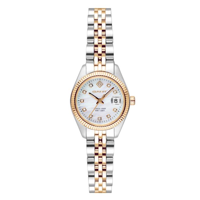 Γυναικείο Ρολόι GANT Sussex River με Δίχρωμο Μπρασελέ SKU-88922