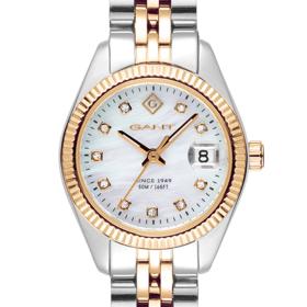Γυναικείο Ρολόι GANT Sussex River με Δίχρωμο Μπρασελέ SKU-88922