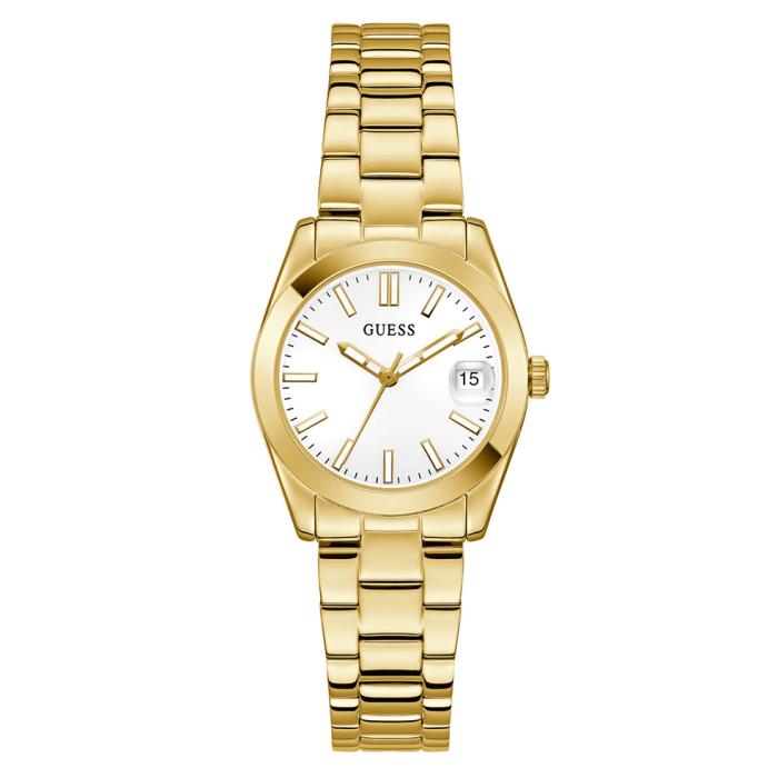 Γυναικείο Ρολόι GUESS Alice με Χρυσό Μπρασελέ SKU-88637