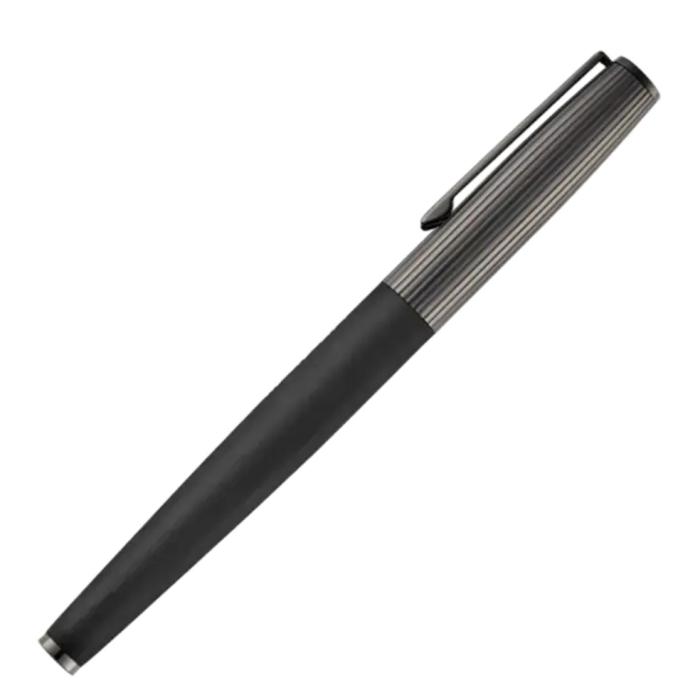 Πένα Hugo Boss Illusion Arcade Black & Gun Fountain Pen SKU-88000
