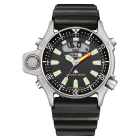 Ανδρικό Ρολόι CITIZEN Promaster Divers με Μαύρο Λουράκι SKU-88933