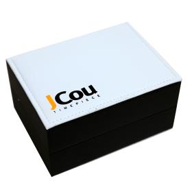 Γυναικείο Ρολόι JCOU Lucienne Δίχρωμο με Μπέζ Καντράν SKU-88515