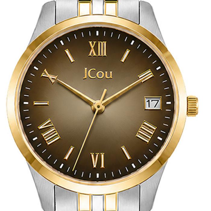 Γυναικείο Ρολόι JCOU Lucienne με Δίχρωμο Μπρασελέ SKU-88789