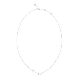Κολιέ Guess G Camden από Ανοξείδωτο Ατσάλι με Λευκά Ζιργκόν SKU-88655