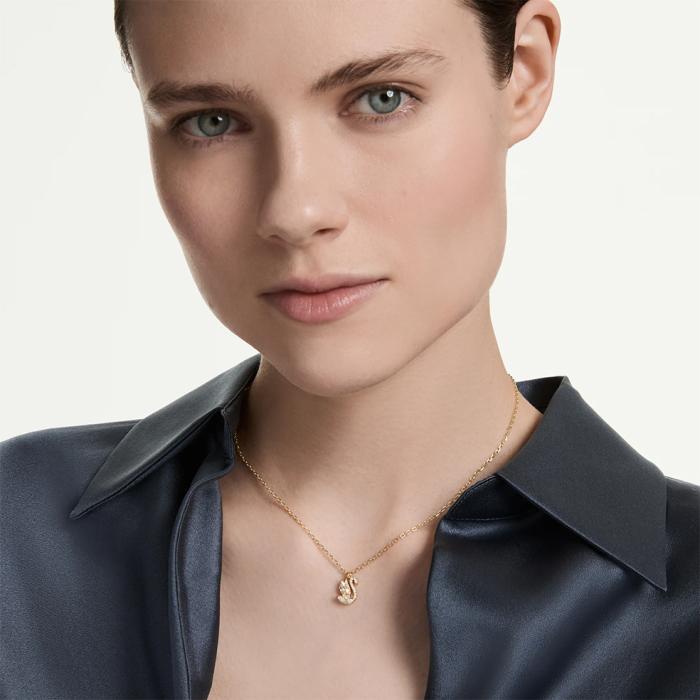 Γυναικείο Μενταγιόν Swarovski Swan