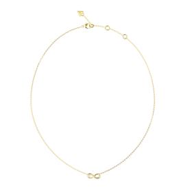 Κολιέ Guess Love Bites Ανοξείδωτο Ατσάλι με Λευκά Ζιργκόν SKU-88192