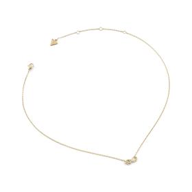 Κολιέ Guess Love Bites Ανοξείδωτο Ατσάλι με Λευκά Ζιργκόν SKU-88192