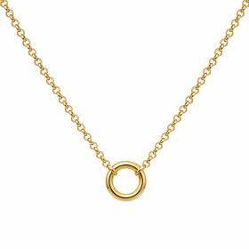 Γυναικείο Κολιέ Κίτρινος Χρυσός K14 SKU-88550