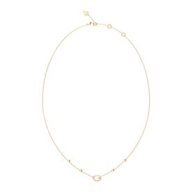 Κολιέ Guess G CAMDEN Ανοξείδωτο Ατσάλι με Λευκά Ζιργκόν SKU-88893
