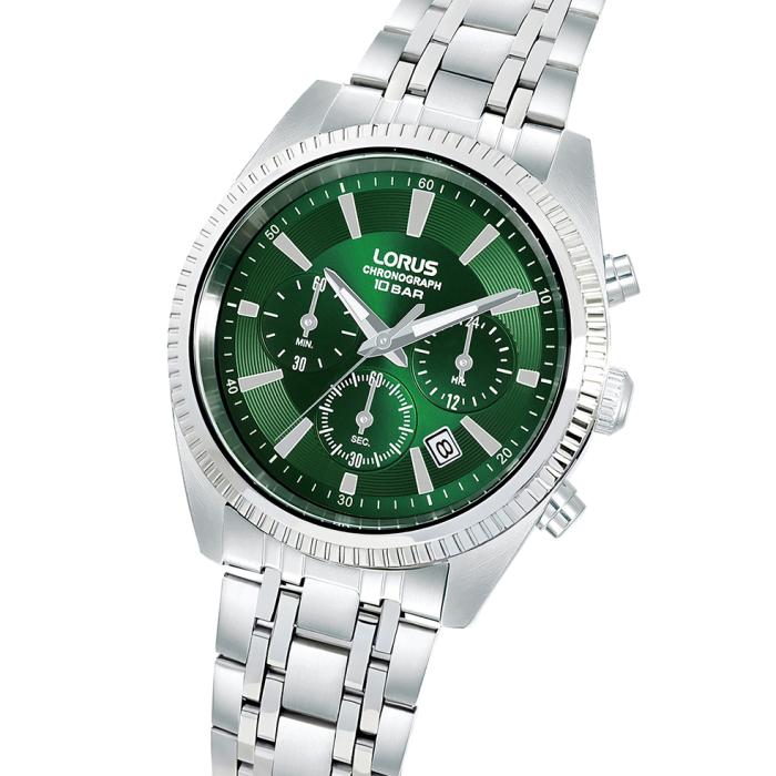 Ανδρικό Ρολόι LORUS Classic με Πράσινο Καντράν SKU-88056