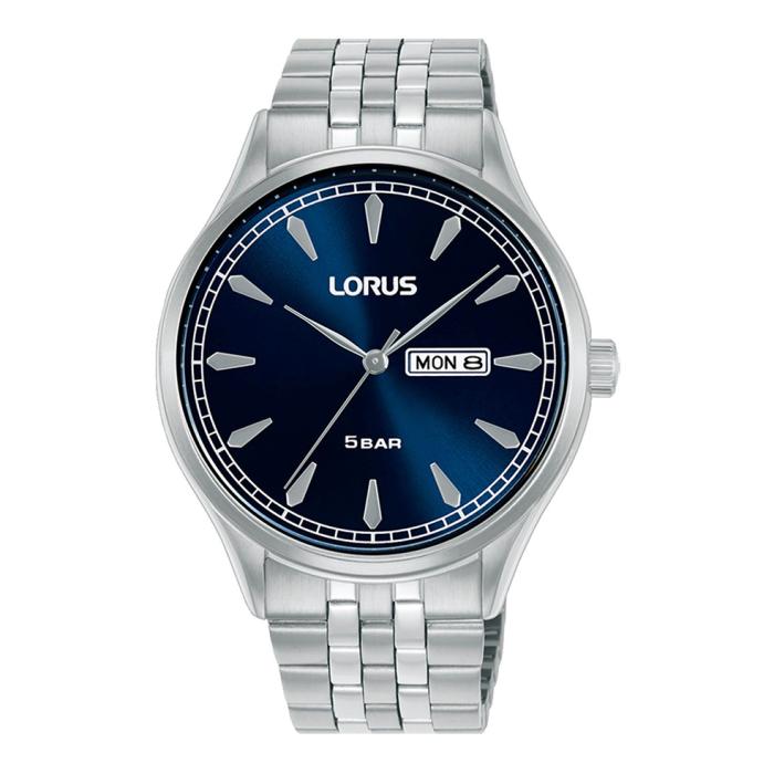 Ανδρικό Ρολόι LORUS Classic με Μπλέ Καντράν SKU-88007