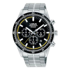 Ανδρικό Ρολόι LORUS Sports με Μαύρο Καντράν SKU-88009