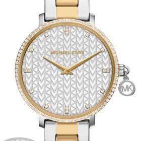 Γυναικείο Ρολόι MICHAEL KORS Pyper με Δίχρωμο Μπρασελέ SKU-88448