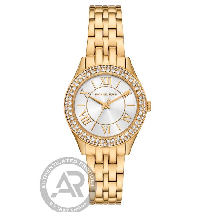 Γυναικείο Ρολόι MICHAEL KORS Harlowe με Λευκό Καντράν SKU-88918