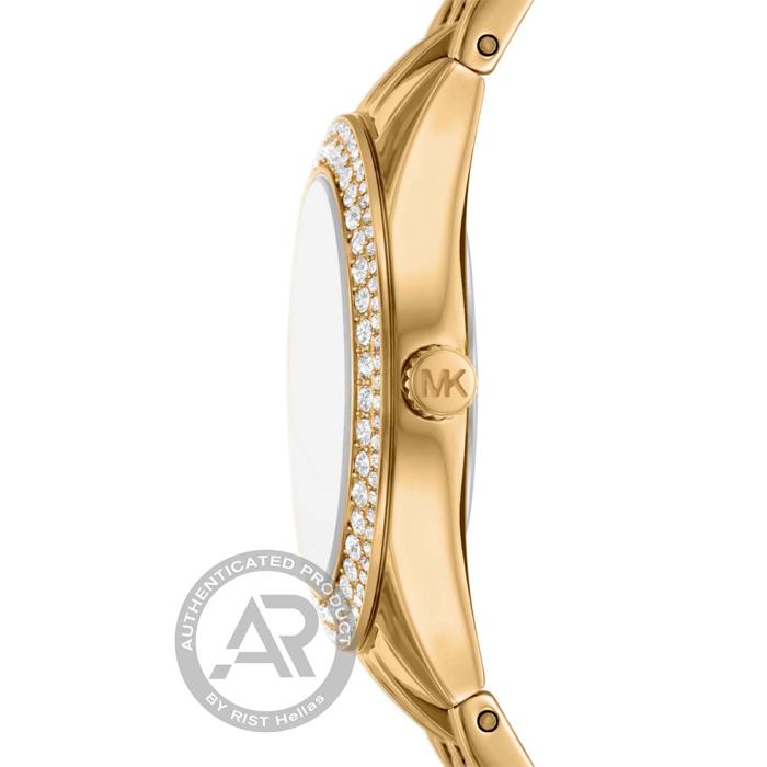 Γυναικείο Ρολόι MICHAEL KORS Harlowe με Λευκό Καντράν SKU-88918