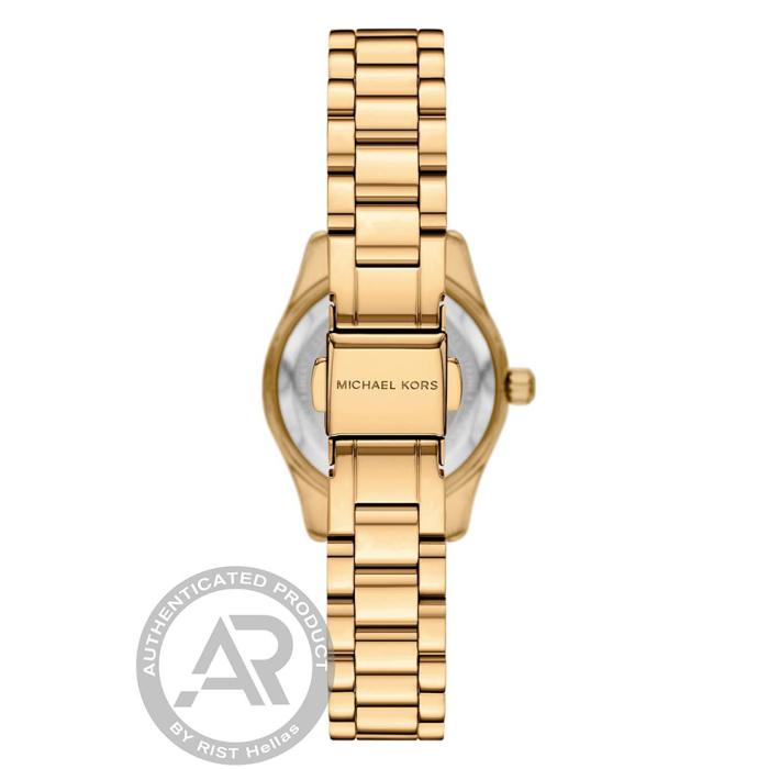 Γυναικείο Ρολόι MICHAEL KORS Lexington Set με Χρυσό Καντράν SKU-88919