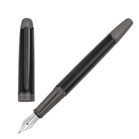 Πένα CERRUTI 1881 Fountain Pen Holborn Black & Gun SKU-88002