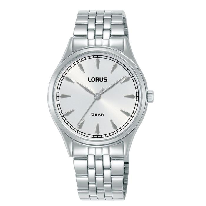 Γυναικείο Ρολόι LORUS Classic Ασημί Καντράν & Ασημί Μπρασελέ SKU-88943