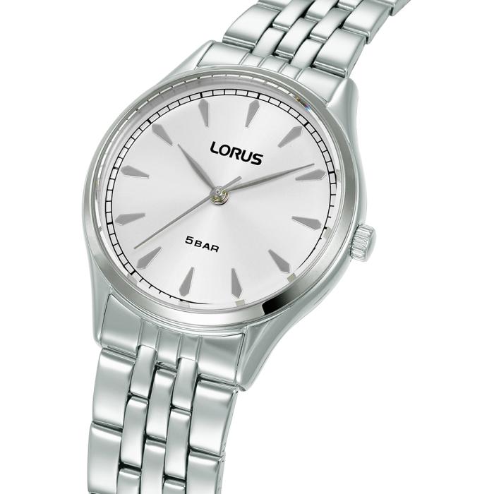 Γυναικείο Ρολόι LORUS Classic Ασημί Καντράν & Ασημί Μπρασελέ SKU-88943