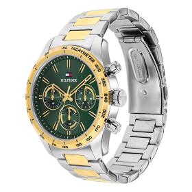 Ανδρικό Ρολόι TOMMY HILFIGER Hampton με Δίχρωμο Μπρασελέ SKU-88522