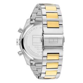 Ανδρικό Ρολόι TOMMY HILFIGER Hampton με Δίχρωμο Μπρασελέ SKU-88522