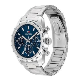 Ανδρικό Ρολόι TOMMY HILFIGER Hampton με Μπλέ Καντράν SKU-88525