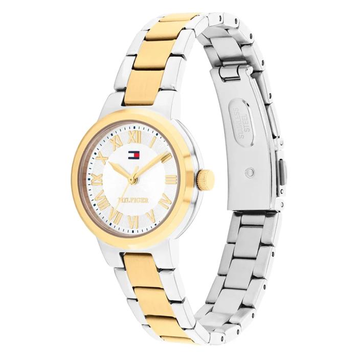 Γυναικείο Ρολόι TOMMY HILFIGER Becca με Λευκό Καντράν SKU-88524