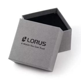 Ανδρικό Ρολόι LORUS Classic με Μαύρο Δερμάτινο Λουράκι SKU-88945