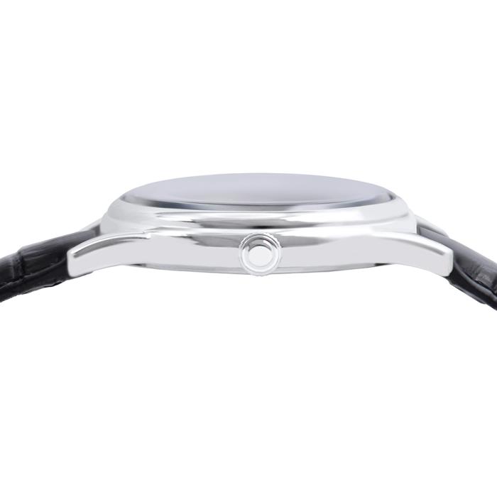 Ανδρικό Ρολόι LORUS Classic με Μαύρο Δερμάτινο Λουράκι SKU-88945