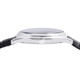 Ανδρικό Ρολόι LORUS Classic με Μαύρο Δερμάτινο Λουράκι SKU-88945