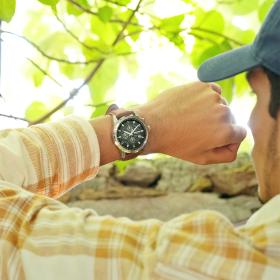 Ανδρικό Ρολόι TIMBERLAND Hampton Harbour με Πράσινο Καντράν SKU-88949