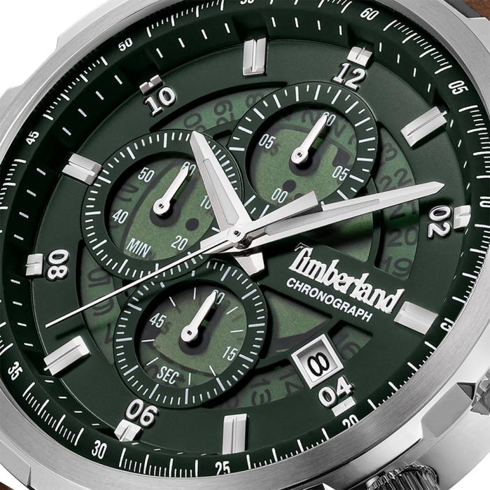 Ανδρικό Ρολόι TIMBERLAND Hampton Harbour με Πράσινο Καντράν SKU-88949