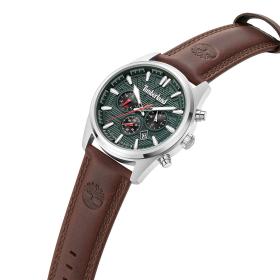 Ανδρικό Ρολόι TIMBERLAND Northbridge με Καφέ Δερμάτινο Λουράκι SKU-88951