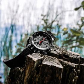 Ανδρικό ρολόι VOSTOK EUROPE Energia Silicone & Leather Strap SKU-88517
