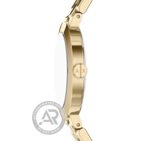 Γυναικείο Ρολόι ARMANI Exchange Jackie Set με Χρυσό Μπρασελέ SKU-89984