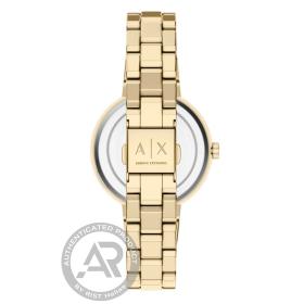 Γυναικείο Ρολόι ARMANI Exchange Jackie Set με Χρυσό Μπρασελέ SKU-89984