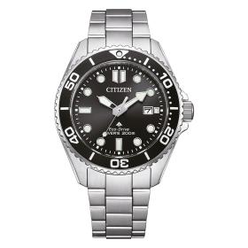 Ανδρικό Ρολόι CITIZEN Eco-Drive Promaster Divers με Μαύρο Καντράν SKU-89194