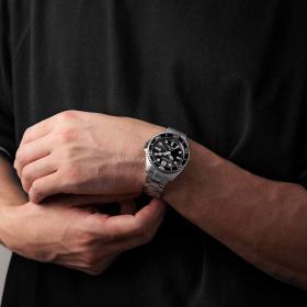 Ανδρικό Ρολόι CITIZEN Eco-Drive Promaster Divers με Μαύρο Καντράν SKU-89194