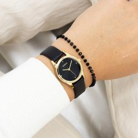 Γυναικείο Ρολόι OOZOO Timepieces με Μαύρο Λουράκι SKU-89569