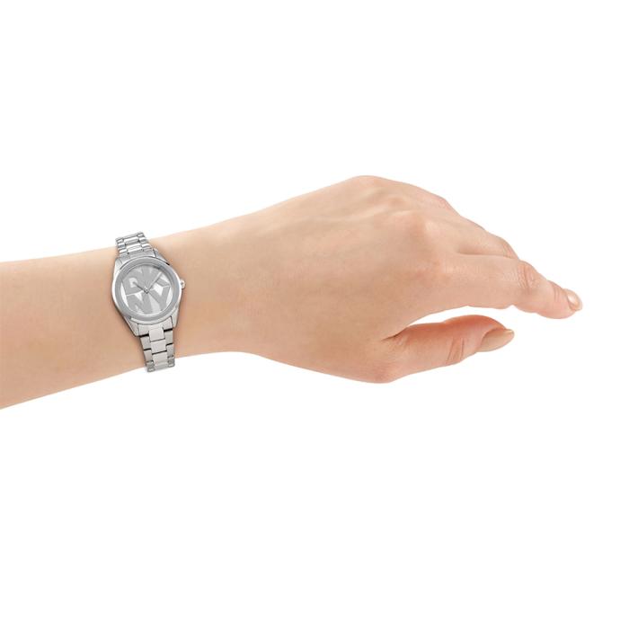 Γυναικείο Ρολόι DKNY Logo με Ασημί Καντράν SKU-89986