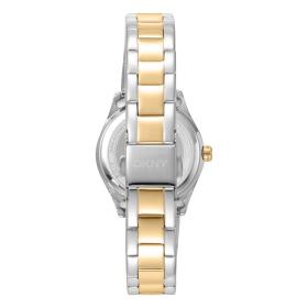 Γυναικείο Ρολόι DKNY Logo με Δίχρωμο Μπρασελέ SKU-89394